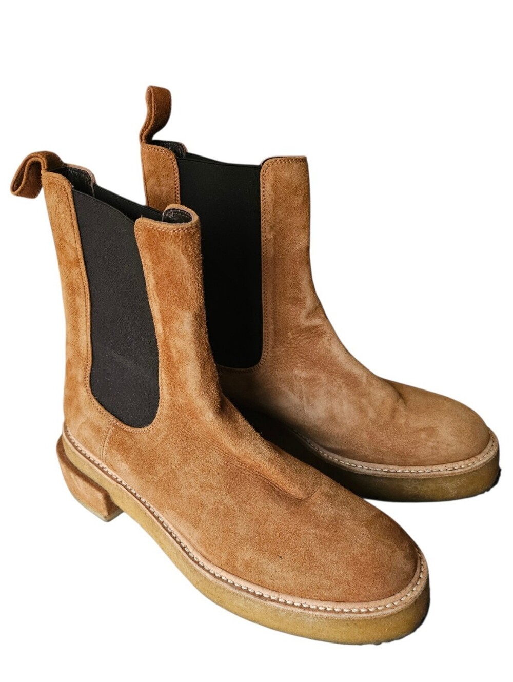 Frame Le Canon Chelsea boots Size 38.5 In Brown/Tan